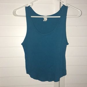 Turquoise tank top